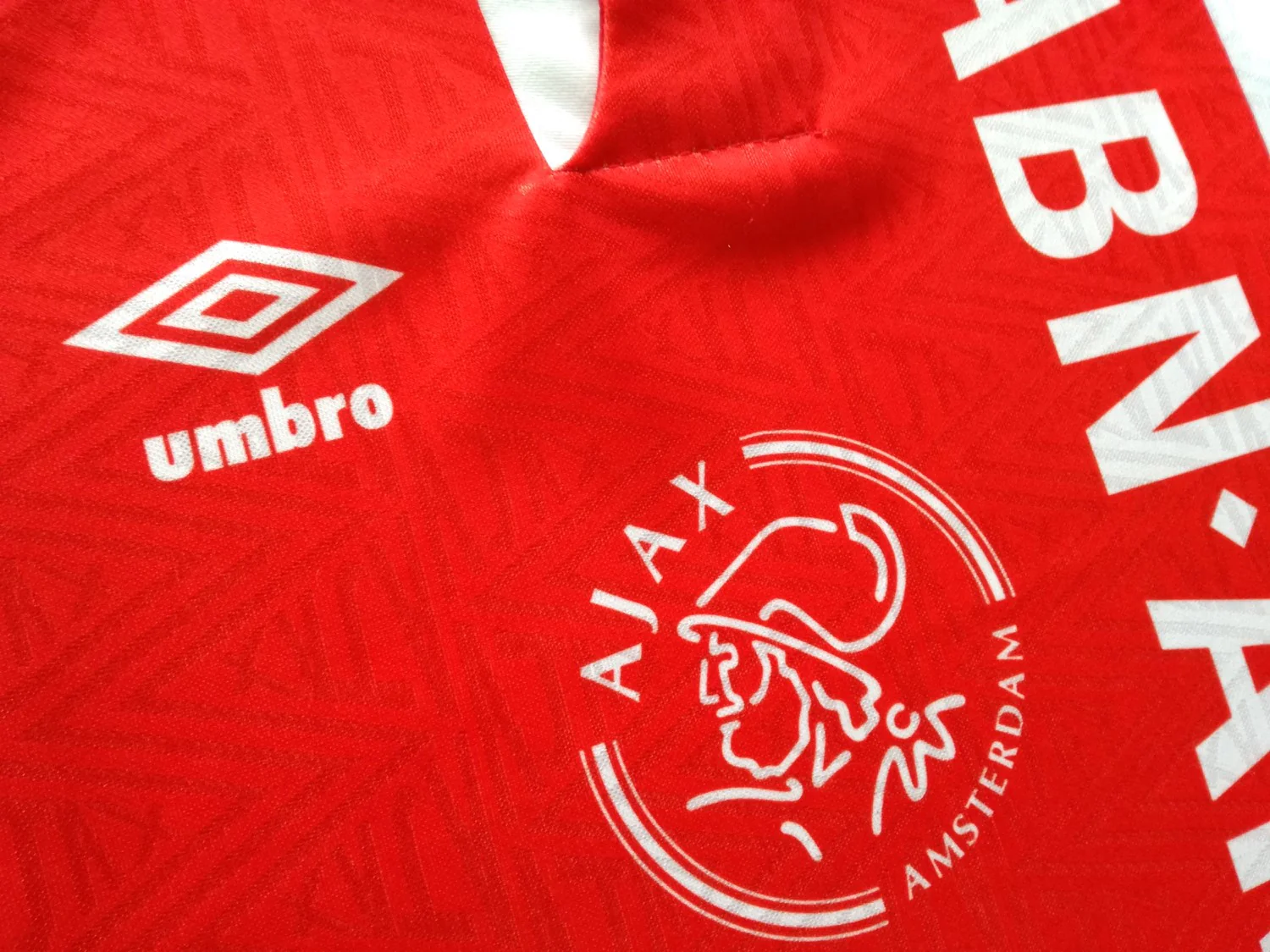1991/92 Ajax Home Football Shirt (XL) - Image 3