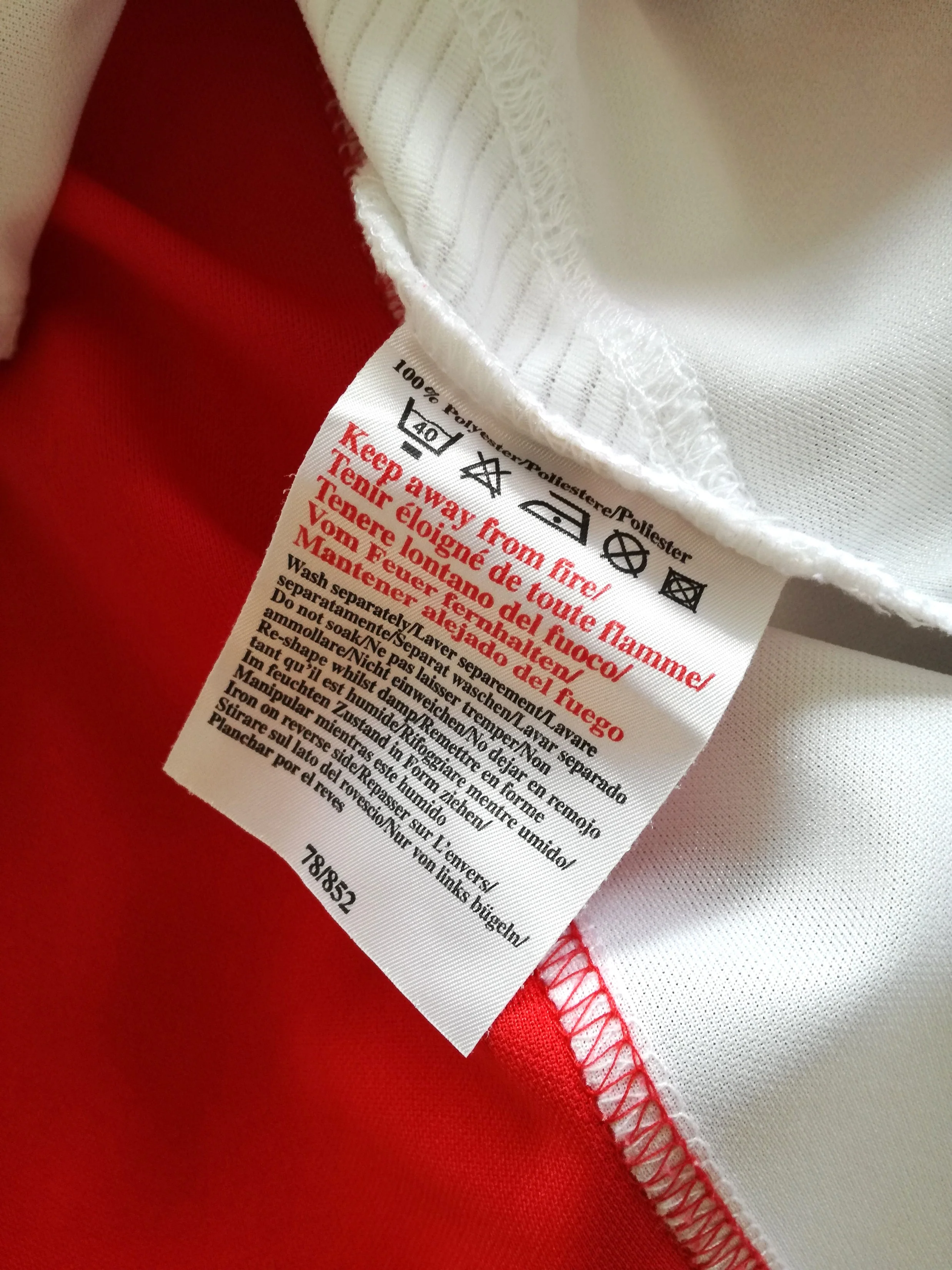 1999/00 Ajax Home Football Shirt (Y) - Image 8