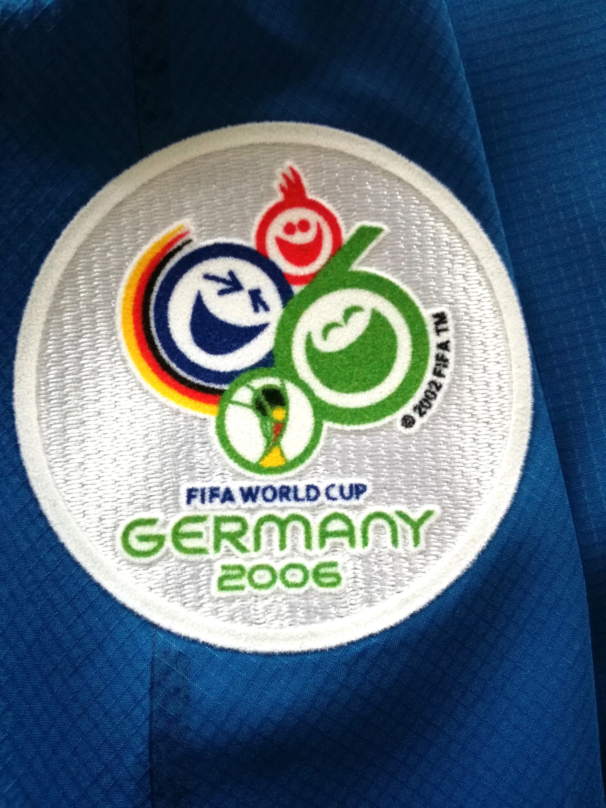 2006 Paraguay Away World Cup Player Issue Football Shirt. N. Valdez #18 (L) - Image 3